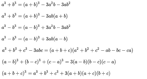 hằng đẳng thức mũ 3